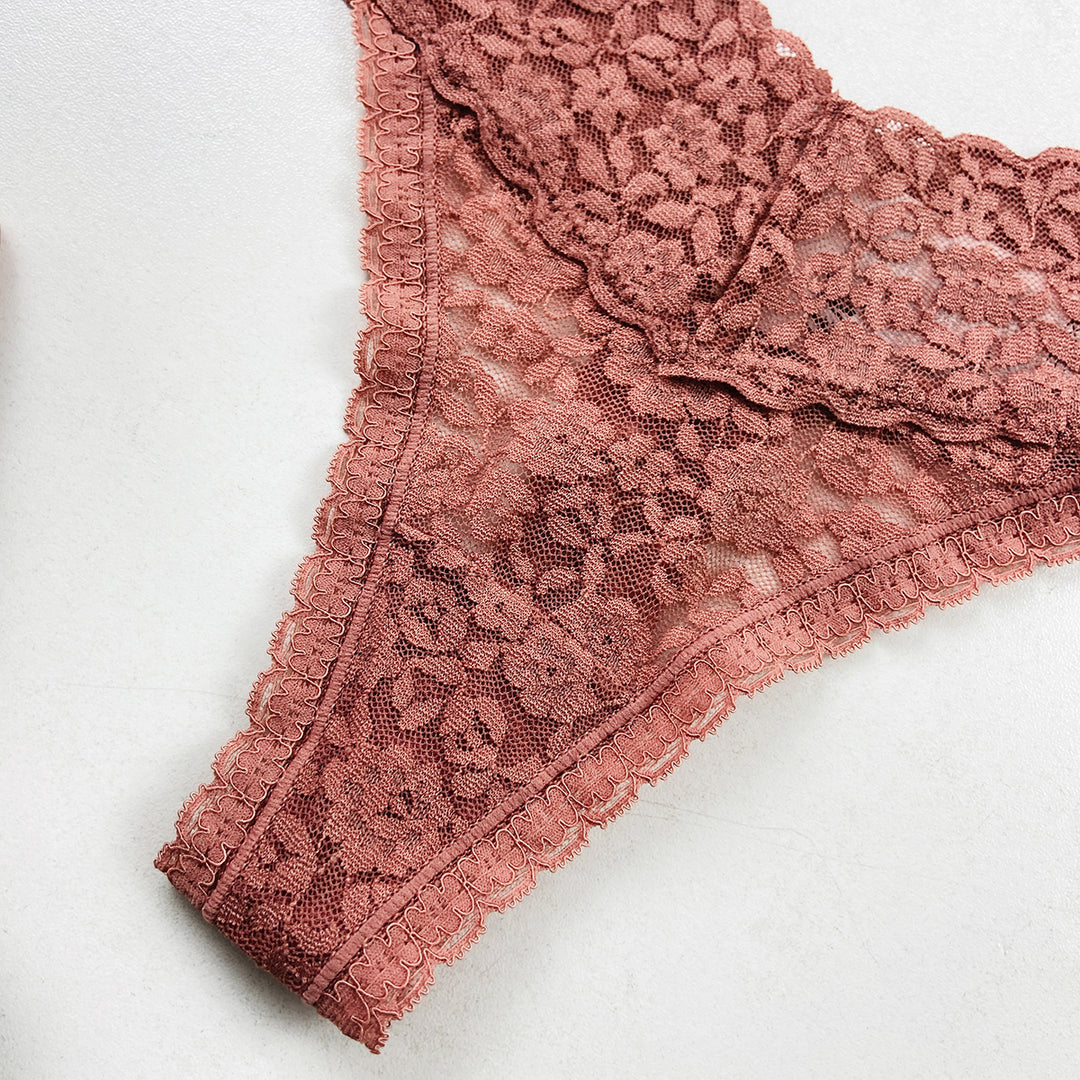 Ladies Premium Lace Thongs