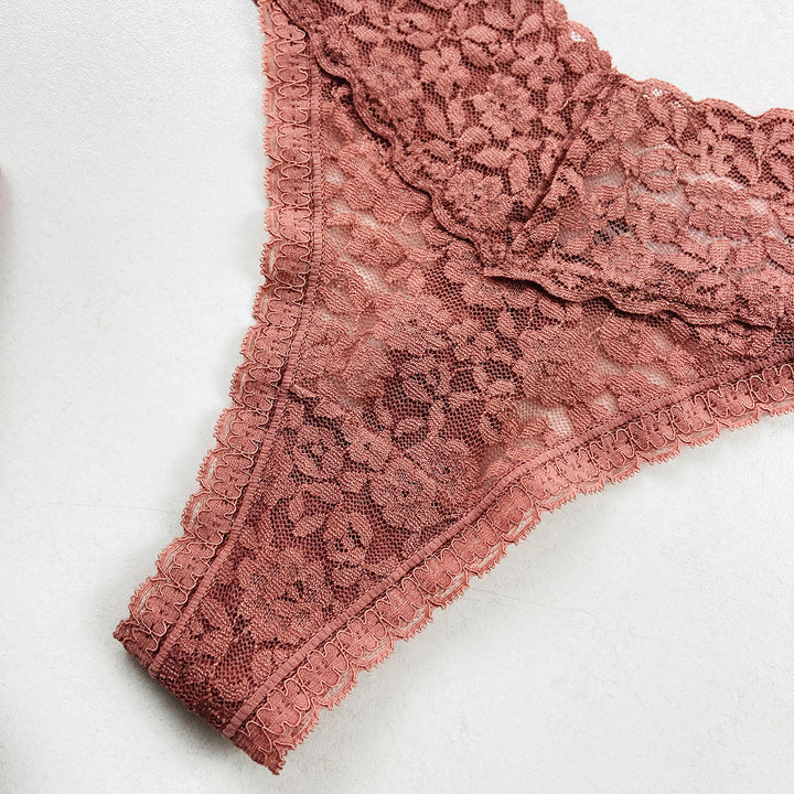 Ladies Premium Lace Thongs