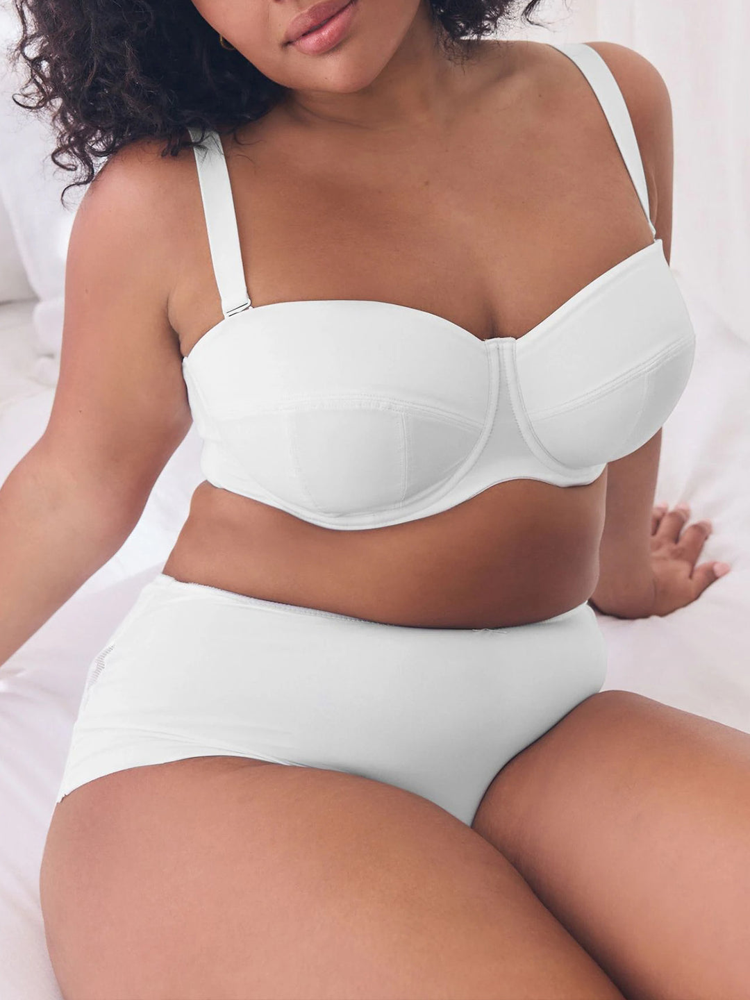 Womens Lightly Padded Strapless Multiway Underwired Bra
