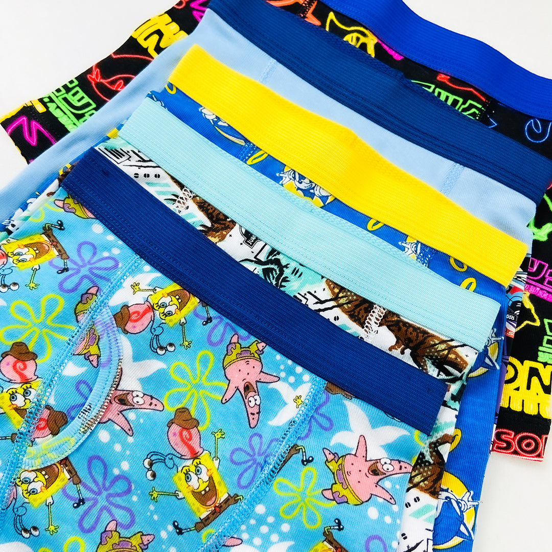 Pack of 5 Boys Cotton Fun Prints Boxer Underwear