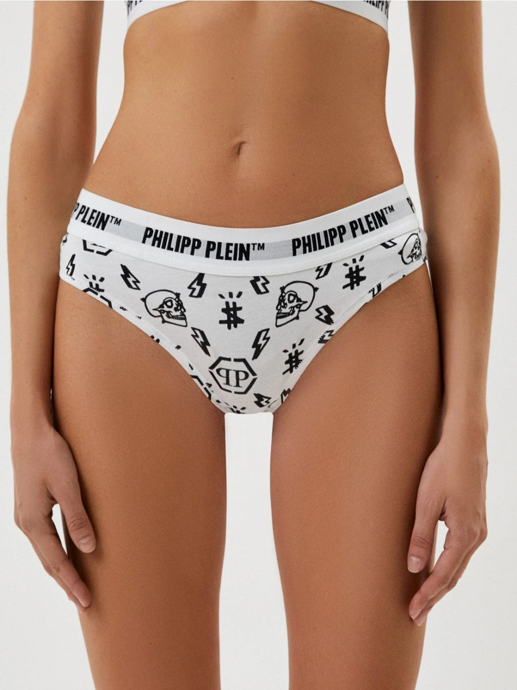 Womens Premium Logo Print Underwear Bikini Panties