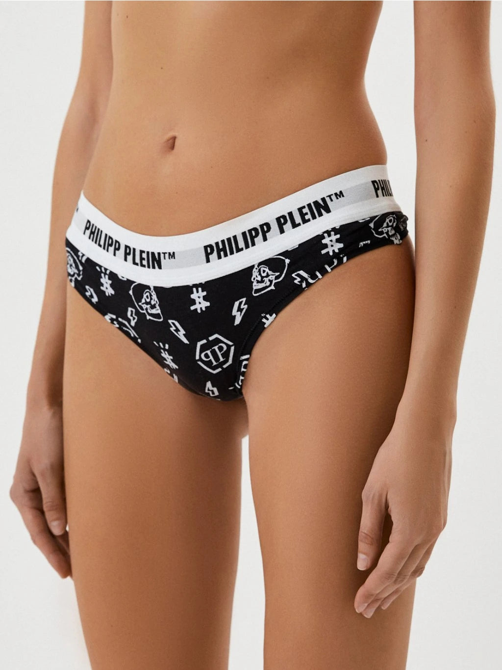 Womens Premium Logo Print Underwear Bikini Panties