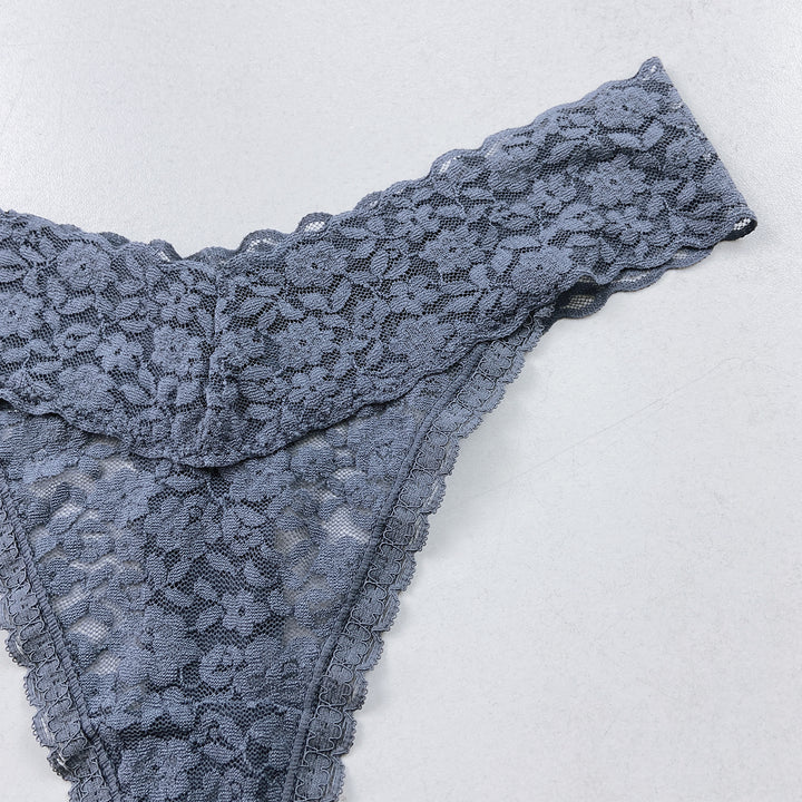 Ladies Premium Lace Thongs