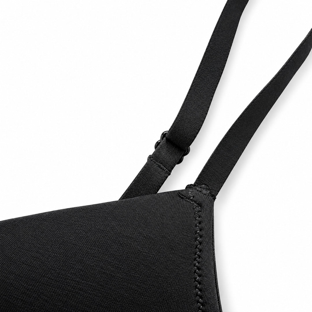 Womens Adjustable Straps Padded T-Shirt Bra