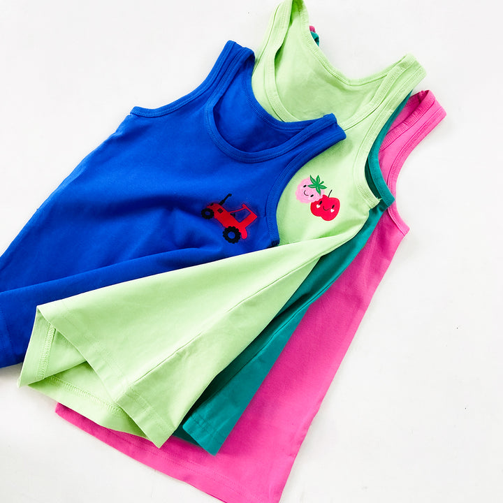Kids Premium Soft Cotton Sleeveless Tank Top