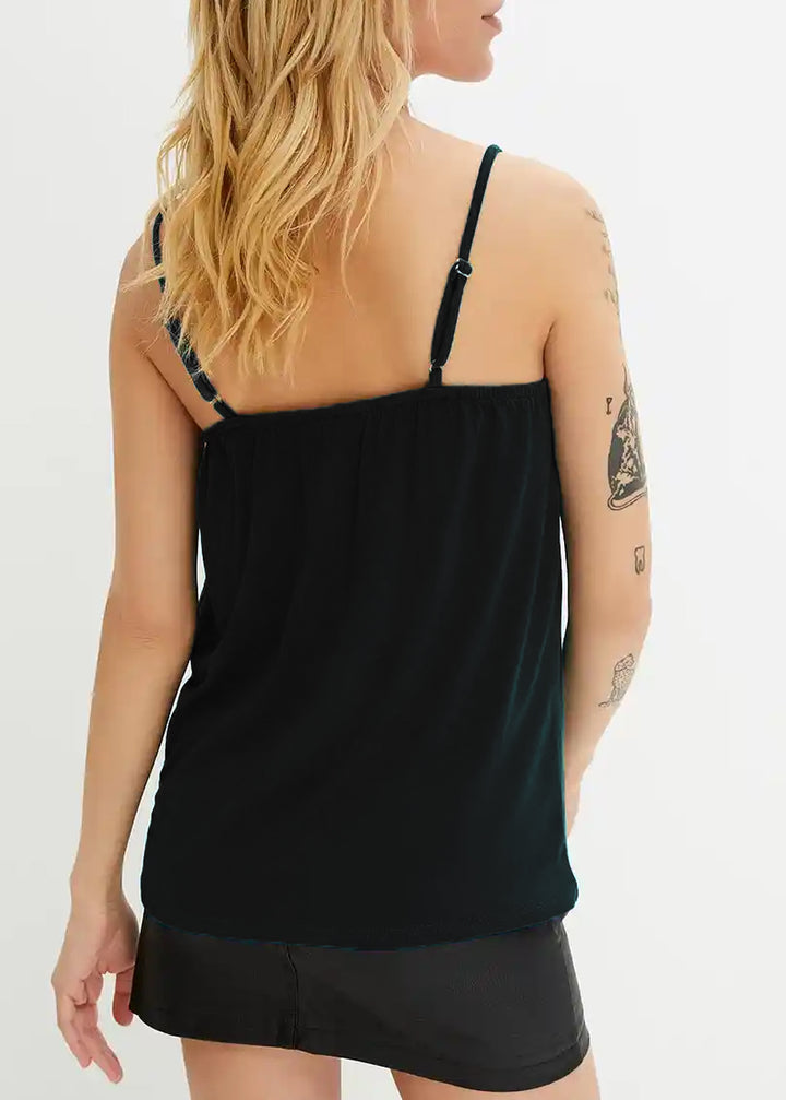 Ladies Sleeveless Stylish & Comfortable Lace Tank Top