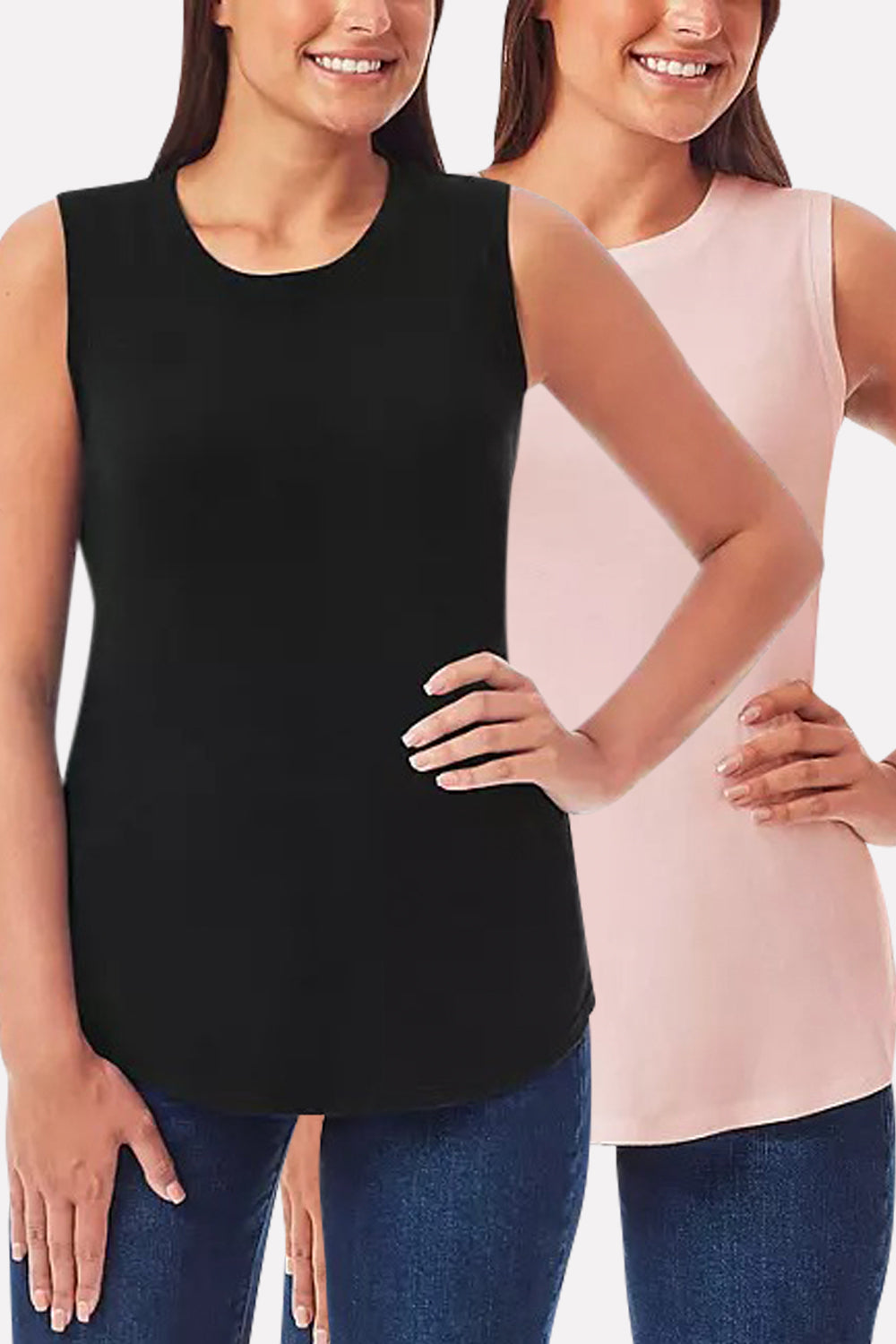 Women’s Stretch Fit for All-Day Comfort Cotton Tank Top