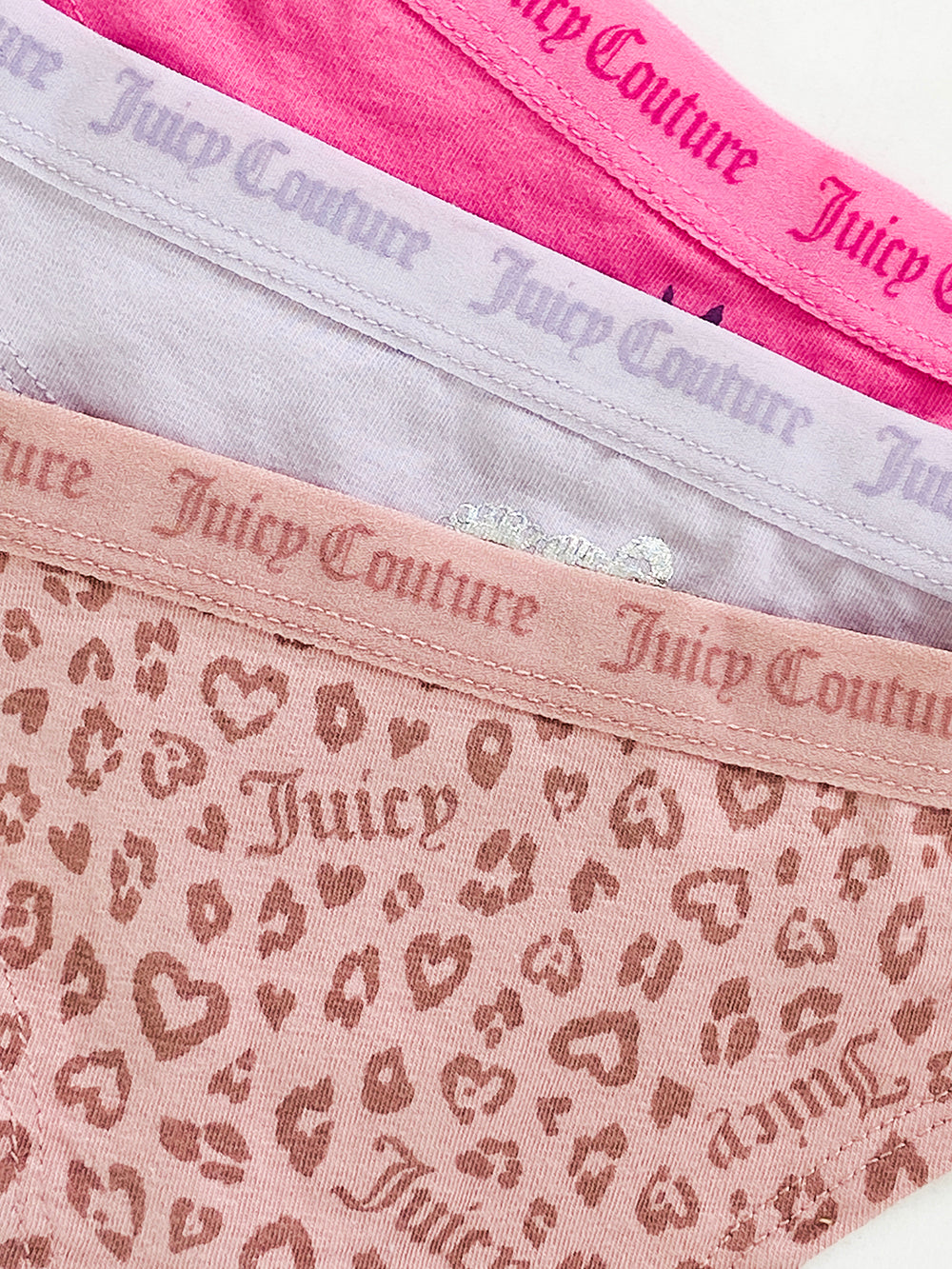 Pack of 3 Cotton Waistband Thongs