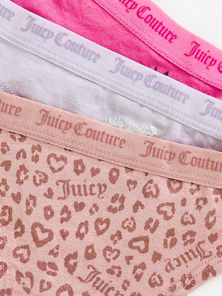 Pack of 3 Cotton Waistband Thongs