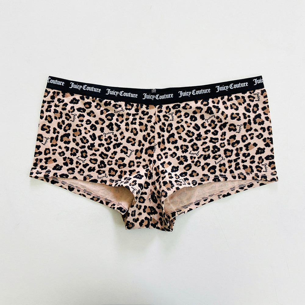 Womens 4 Pack Cotton Boyshort Brief Panty