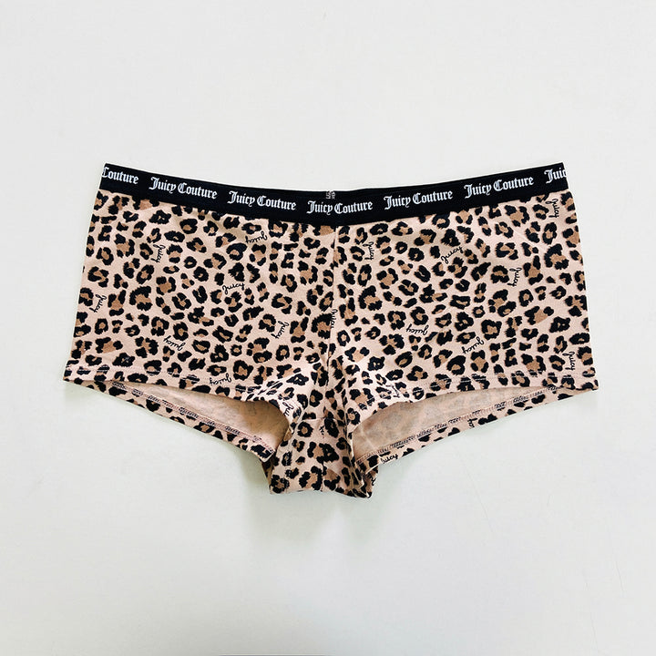 Womens 4 Pack Cotton Boyshort Brief Panty