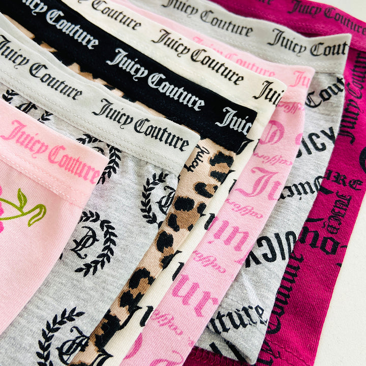Womens 4 Pack Cotton Boyshort Brief Panty