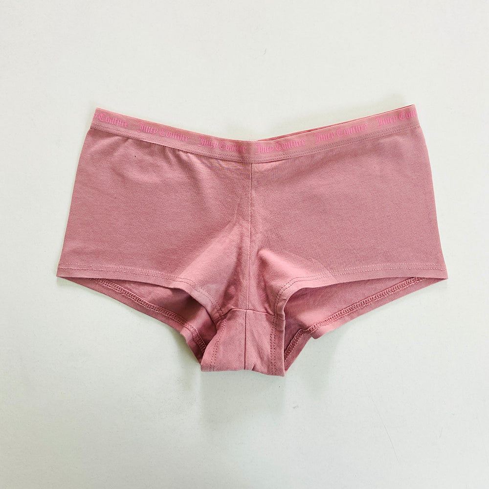 Womens 4 Pack Cotton Boyshort Brief Panty