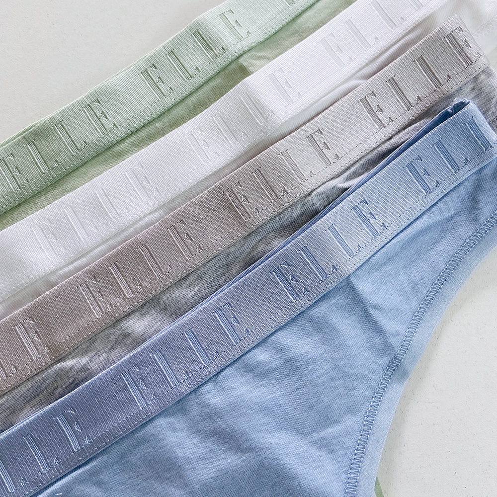 Ladies Cotton Stretch Low Rise Thong