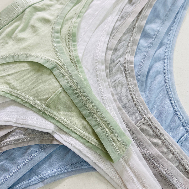 Ladies Cotton Stretch Low Rise Thong