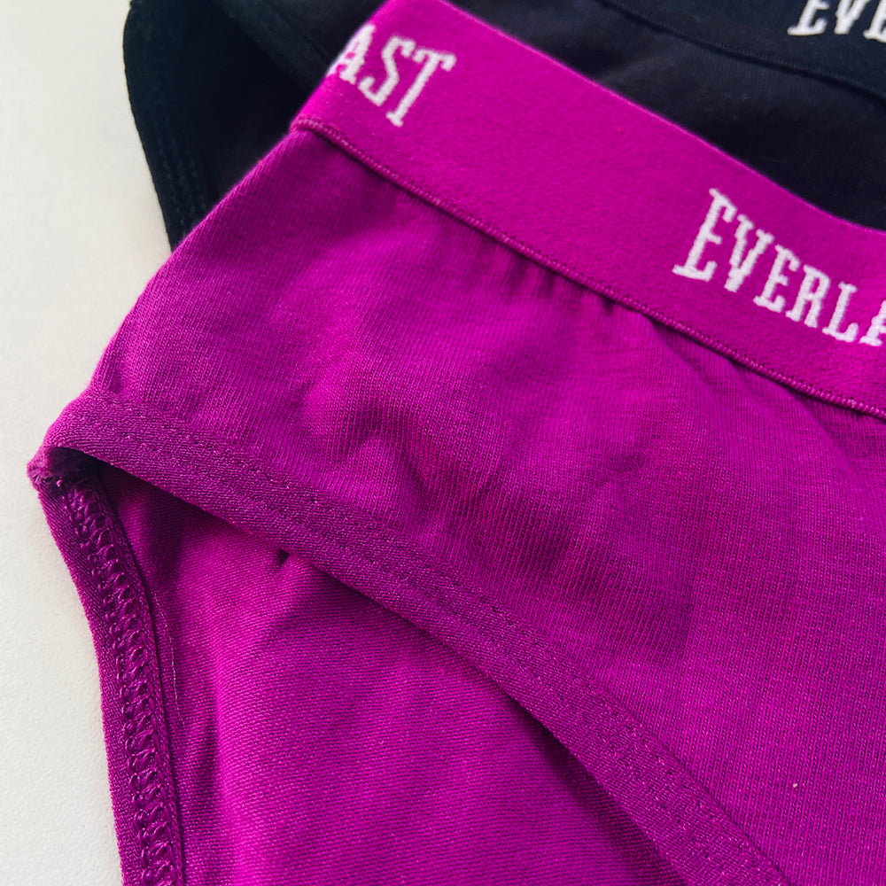 Pack of 4 Womens Mid Rise Tagless Bikini Briefs Underwear