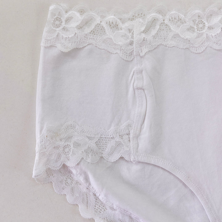 Ladies High Waisted Cotton Brief Panty