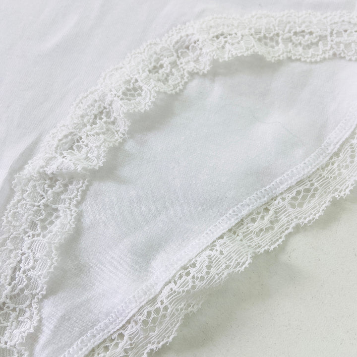 Pack of 3 Ladies Lace Trim Brief Panty