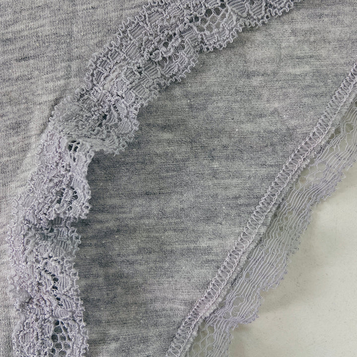 Pack of 3 Ladies Lace Trim Brief Panty