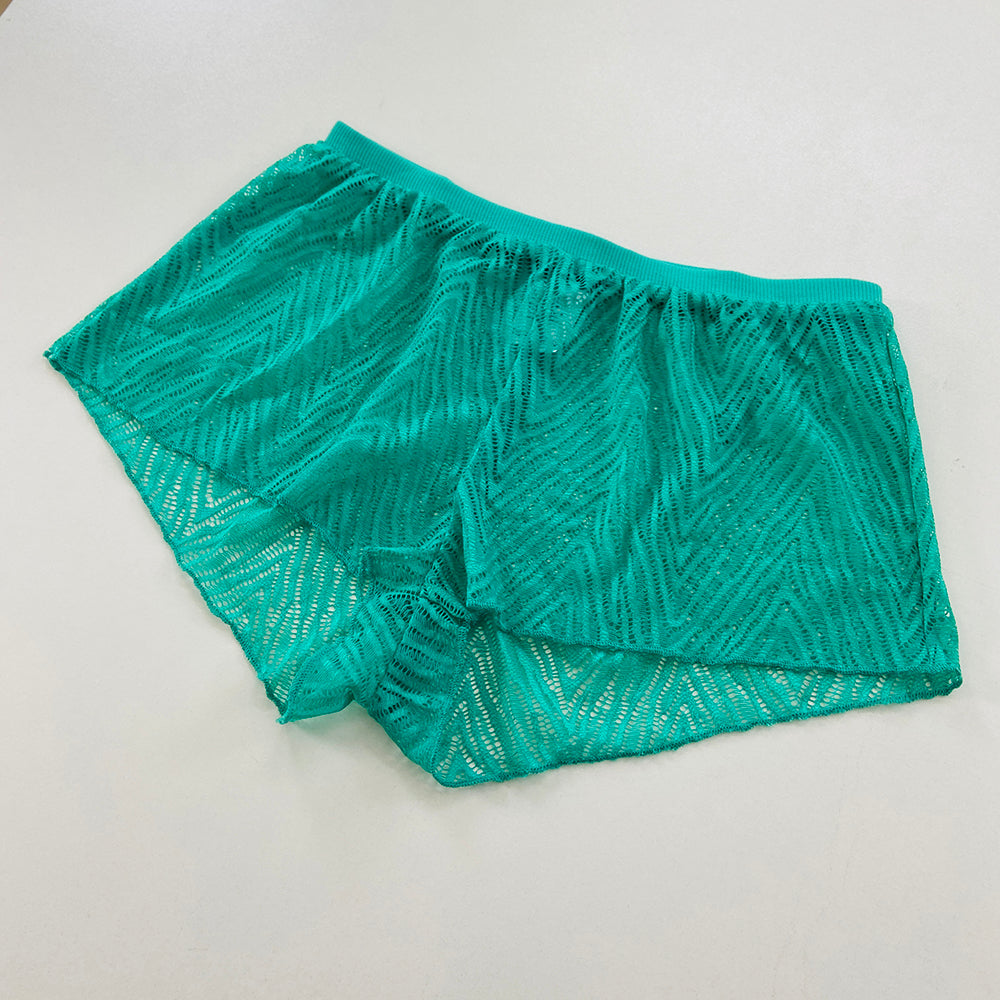 Ladies Premium Lace Mesh Boxer Shorts