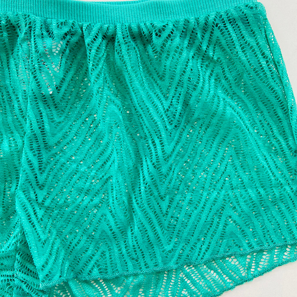 Ladies Premium Lace Mesh Boxer Shorts