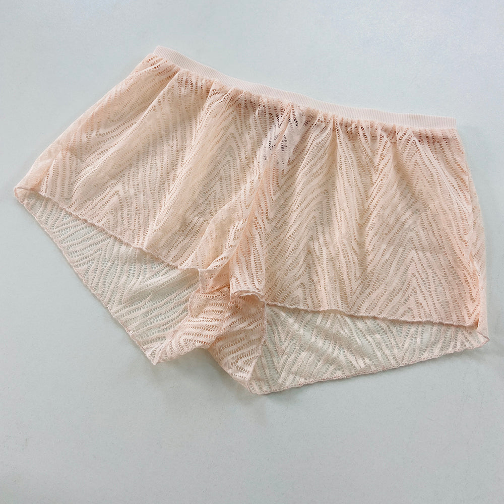 Ladies Premium Lace Mesh Boxer Shorts