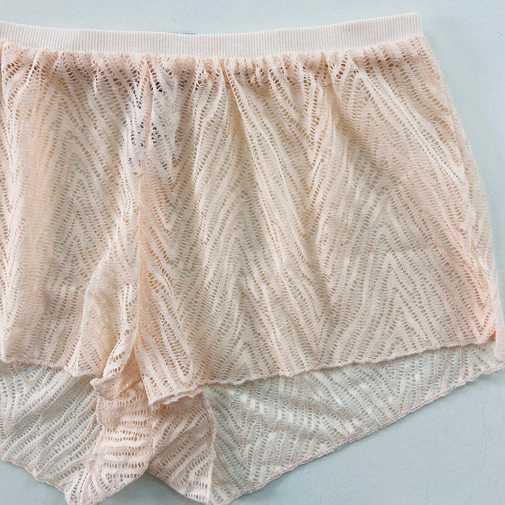 Ladies Premium Lace Mesh Boxer Shorts