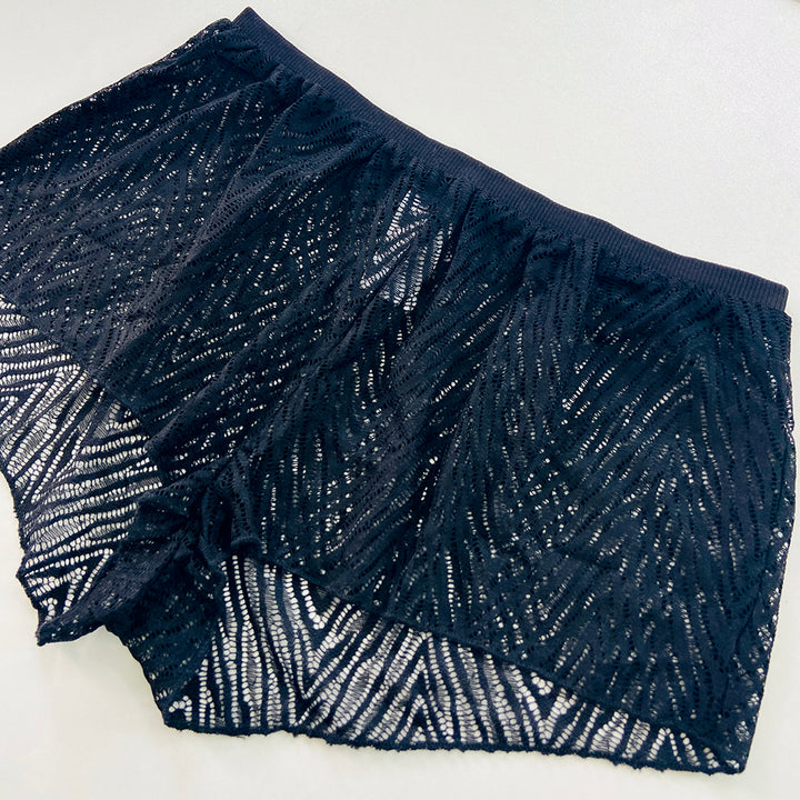 Ladies Premium Lace Mesh Boxer Shorts