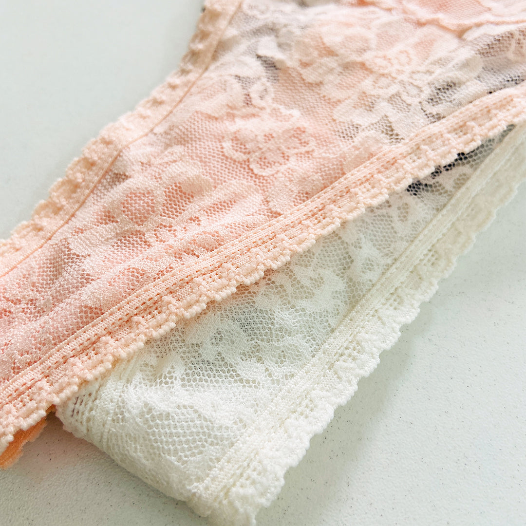 3pk Premium Lace Thongs