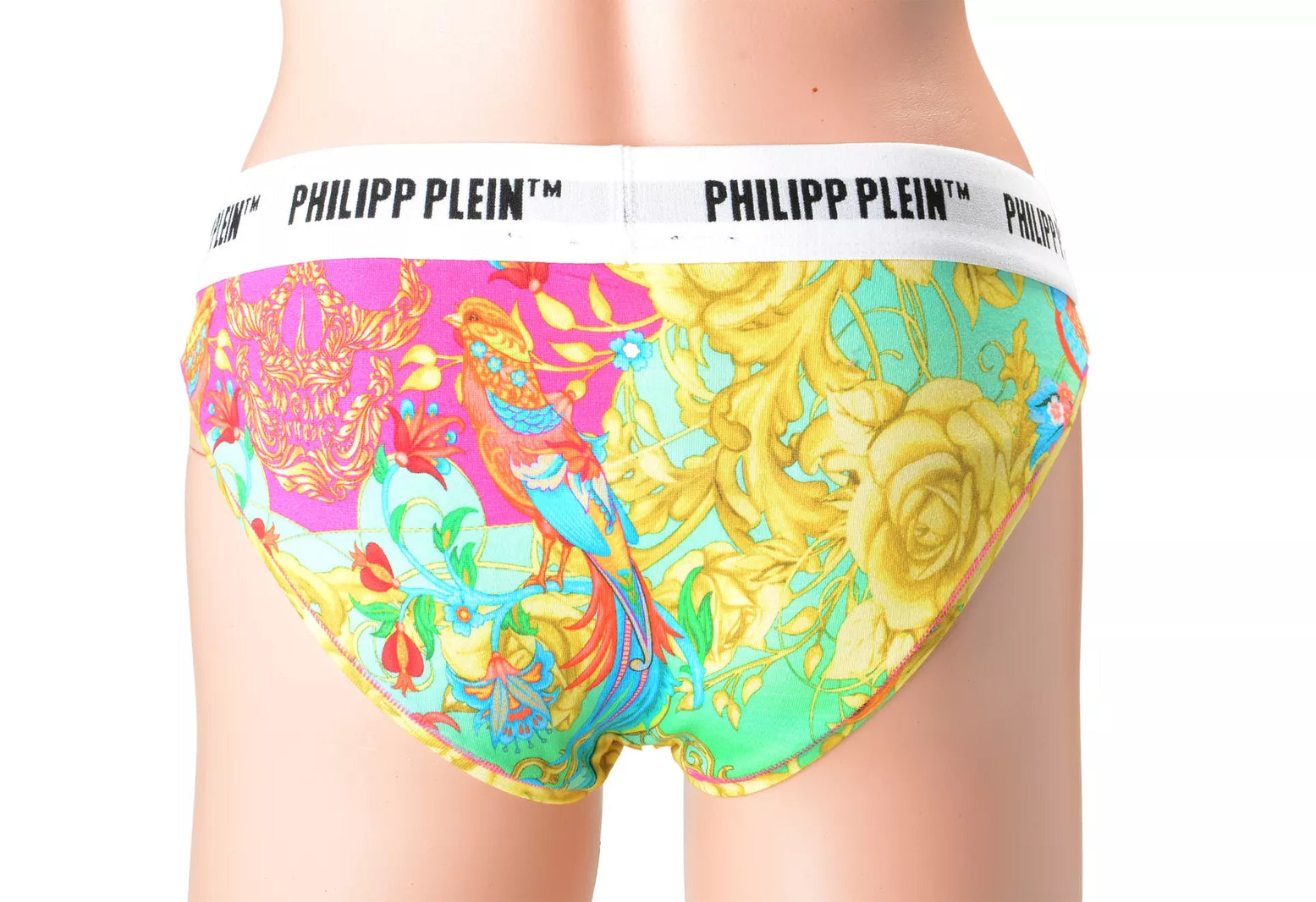 Womens Premium Logo Print Underwear Bikini Panties