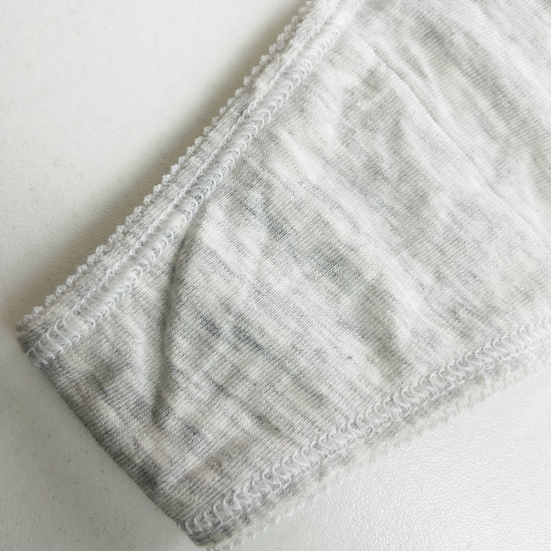 Ladies Mid Rise Lace Front Thong