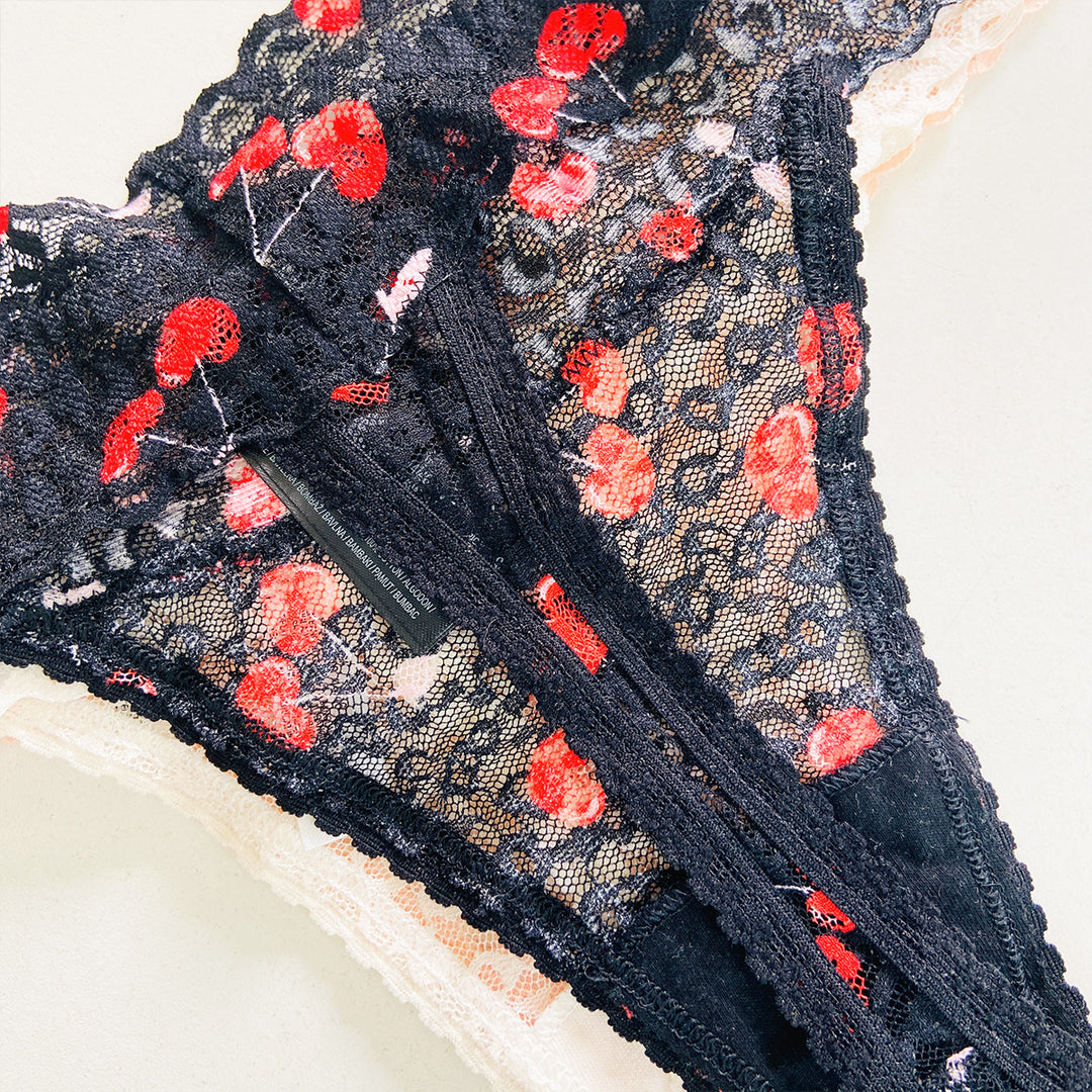 3pk Premium Lace Thongs