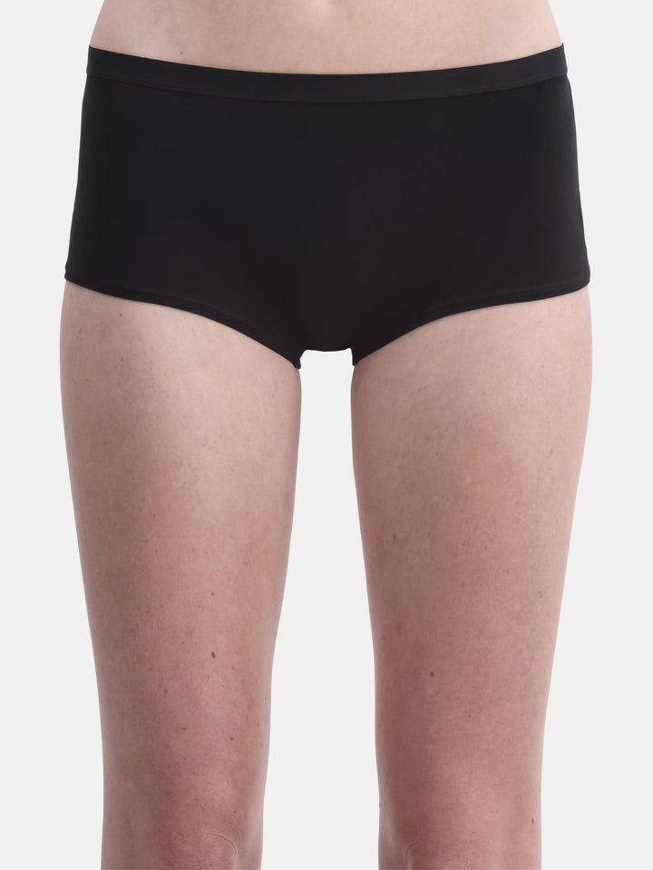 Pack of 3 Womens Cotton Full Coverage Boyshort Panty