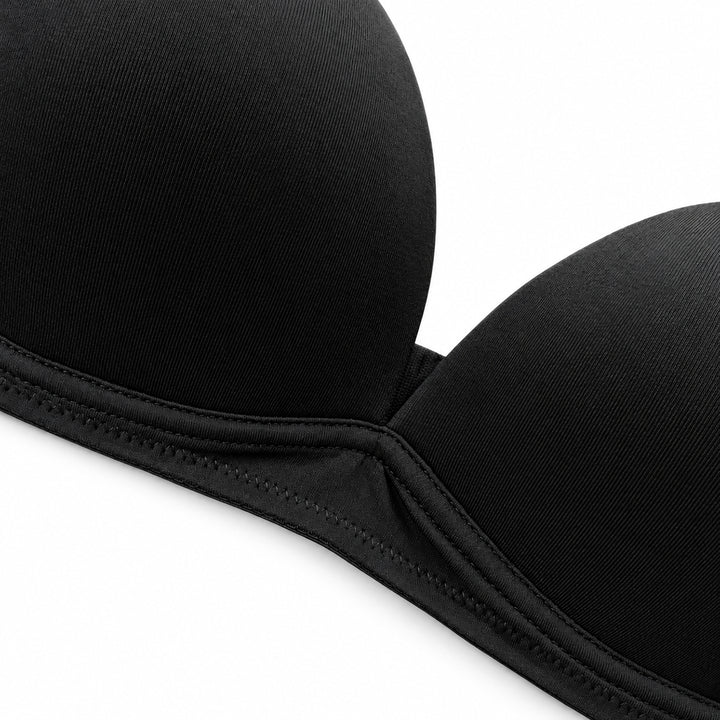 Womens Adjustable Straps Padded T-Shirt Bra