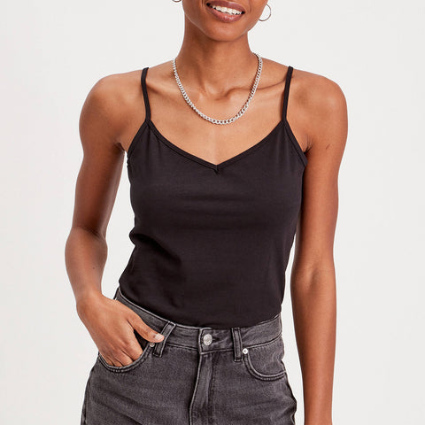 Ladies Basic Camisole Cotton Tank Top