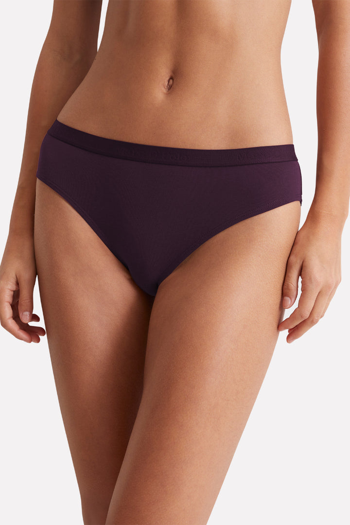 Womens Elasticated Cotton Brief Panty