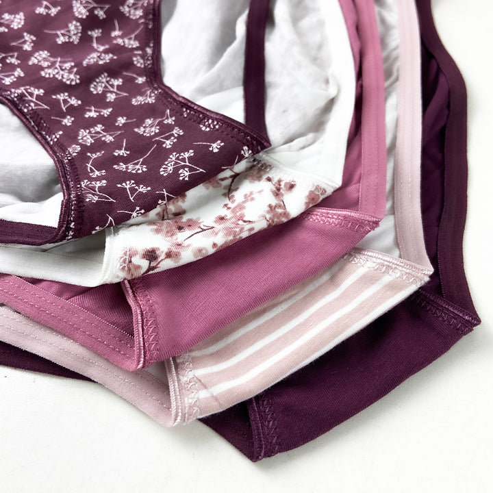 Pack of 3 Womens Cotton Blend Full Coverage Briefs