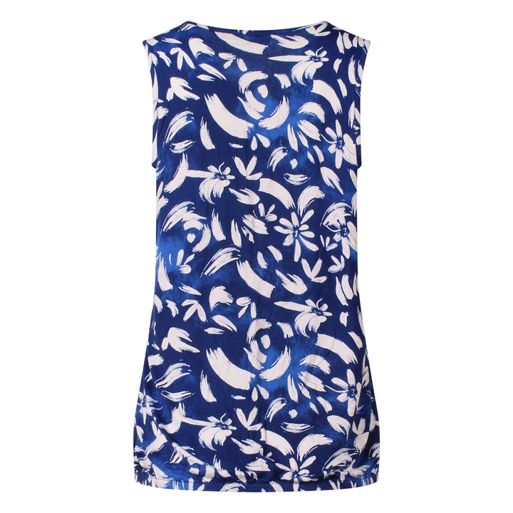Womens Sleeveless Printed Lightweight Casual Summer Tank Top