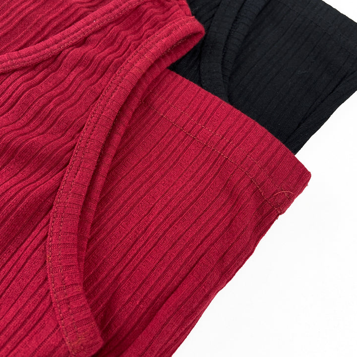 Women's Cotton Camisoles Solid Rib Tank Top