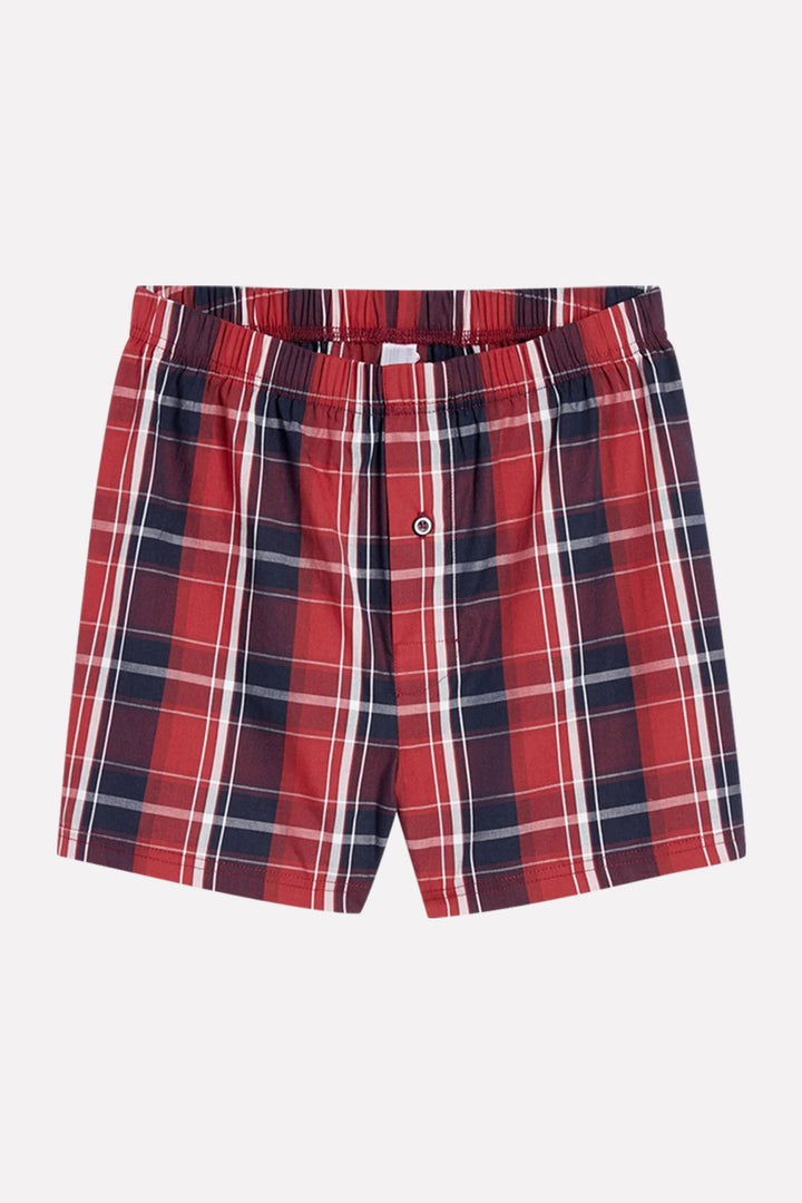 Boys Premium Organic Cotton Woven Boxer Shorts
