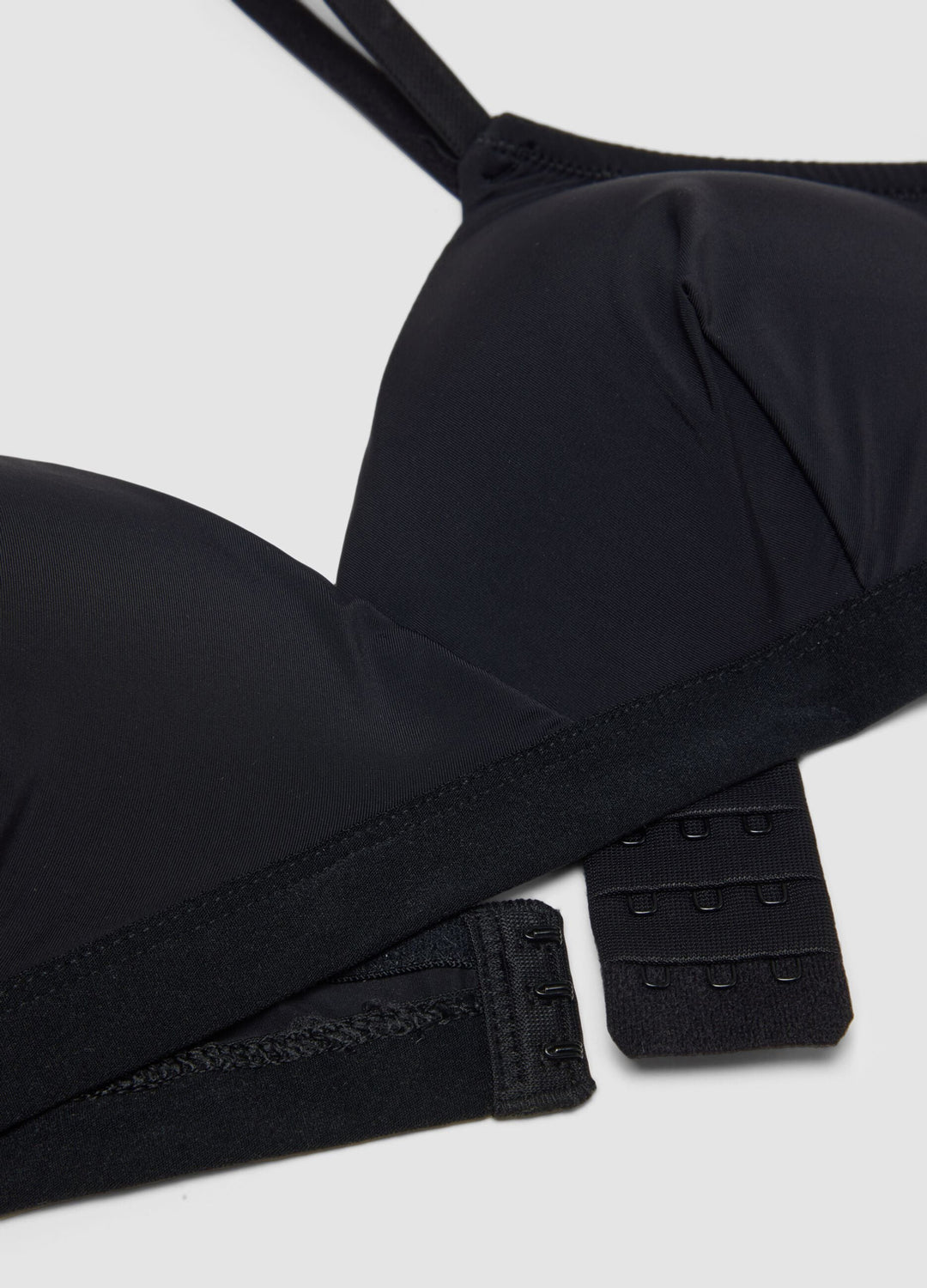 Womens Soft Stretch Fabric Adjustable Straps Triangle Bra