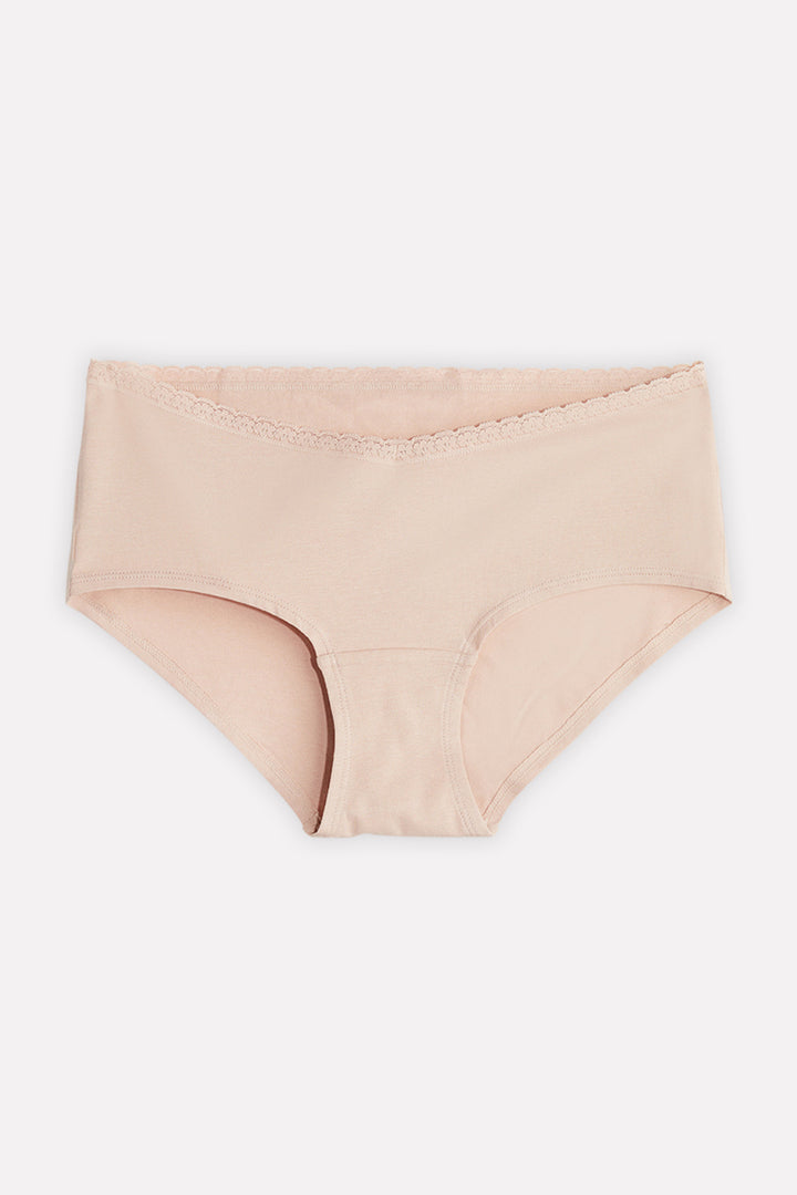 Ladies Mid Rise Cotton Hipster Brief Panty