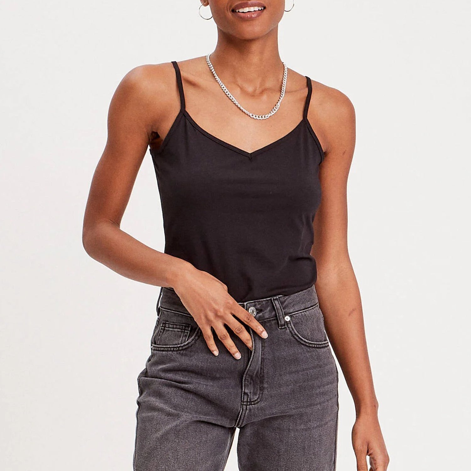 Ladies Basic Camisole Cotton Tank Top