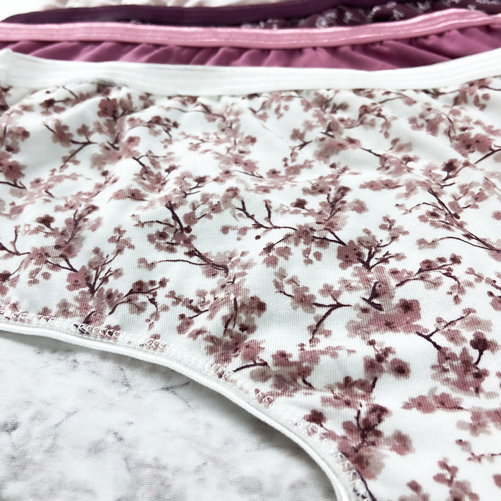 Pack of 3 Womens Cotton Blend Full Coverage Briefs