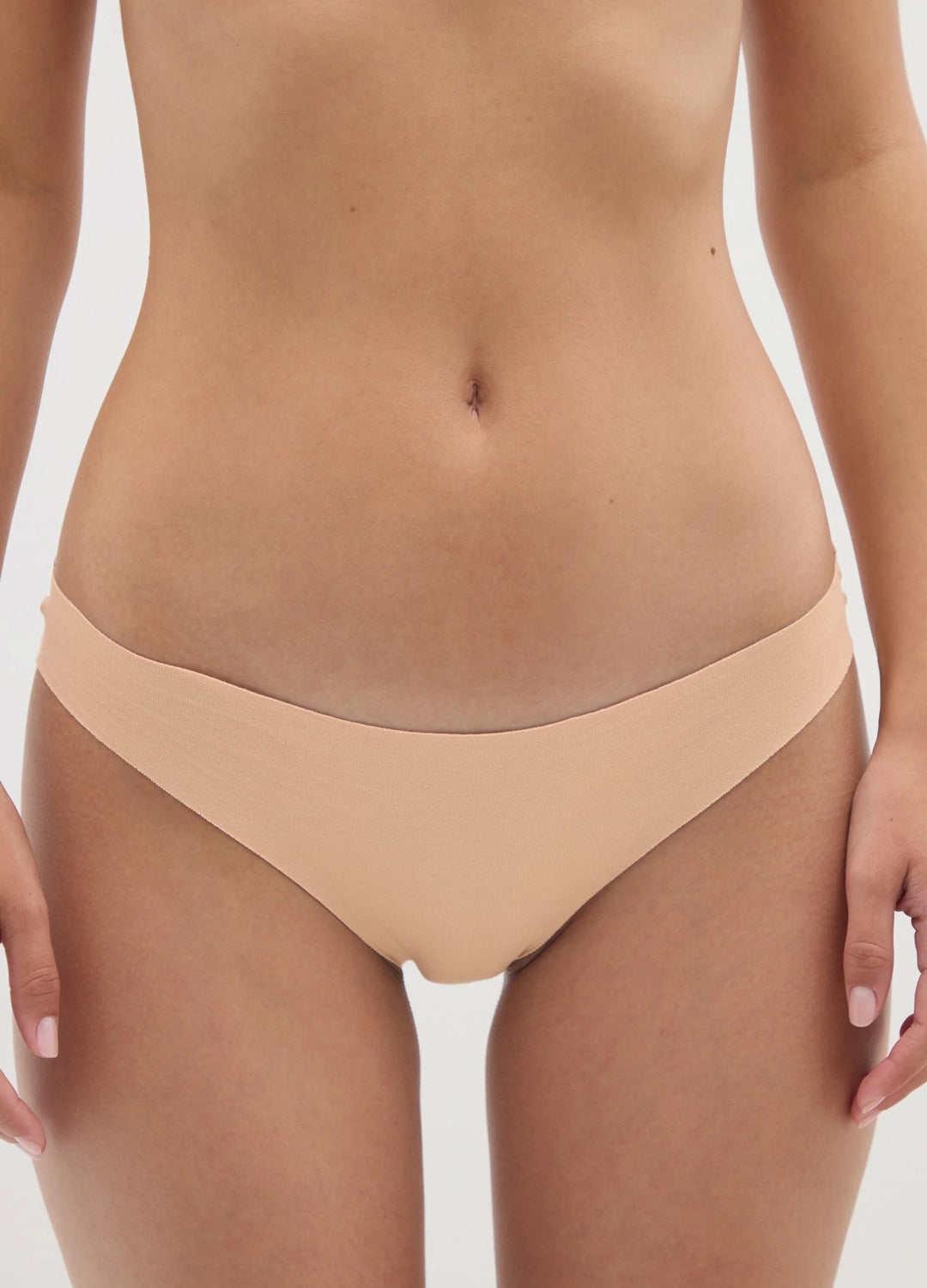 Womens Seamless Soft Cotton Stretch Brief Panty