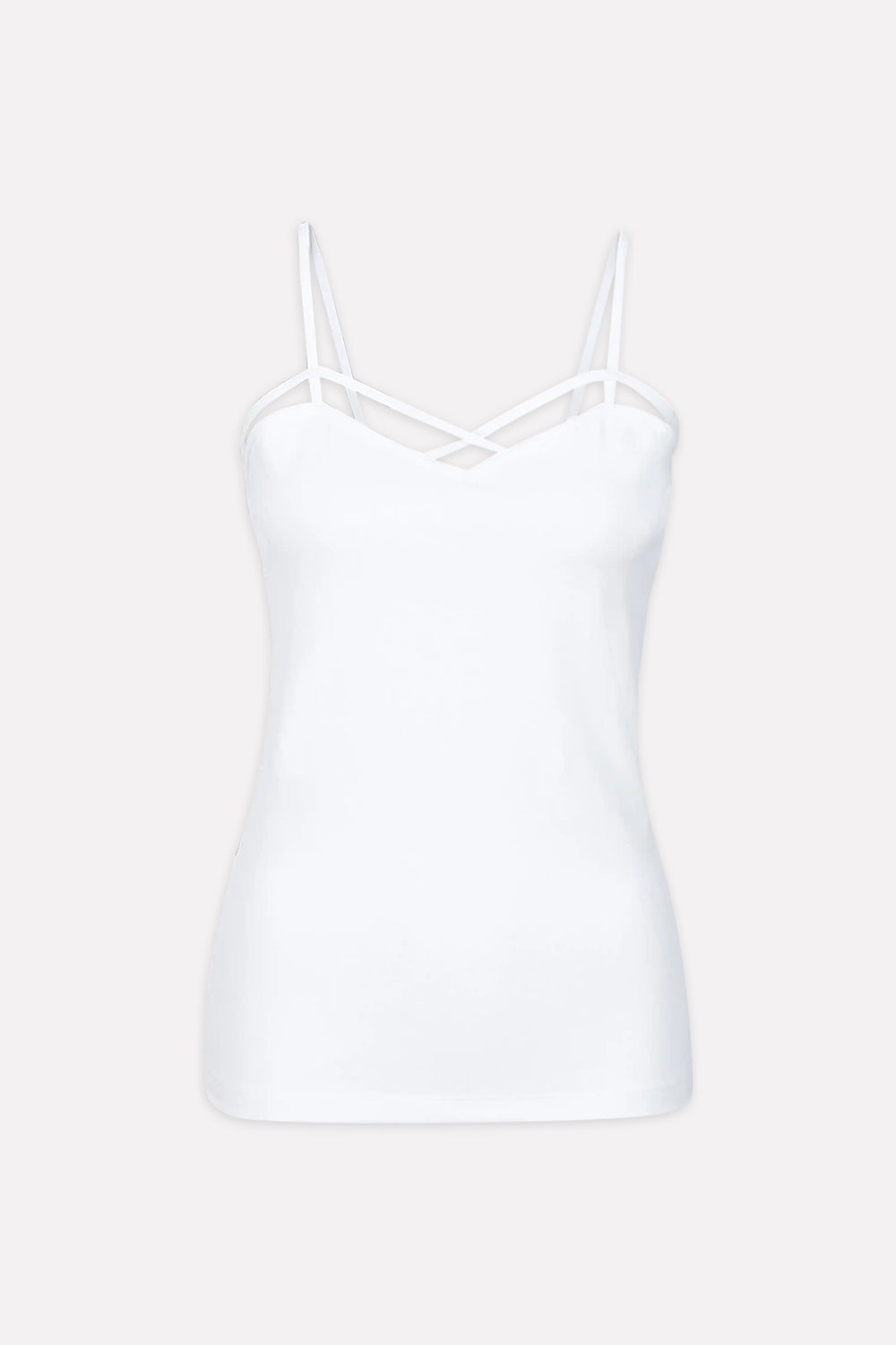 Ladies Classic Sleeveless Cotton Tank Top