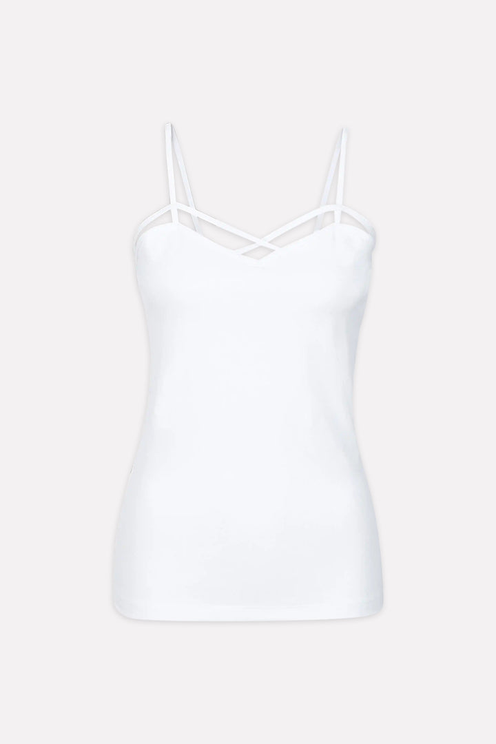 Ladies Classic Sleeveless Cotton Tank Top