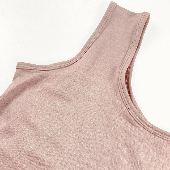 Womens Soft Stretch Fleece Sleeveless Camisole Tank Top
