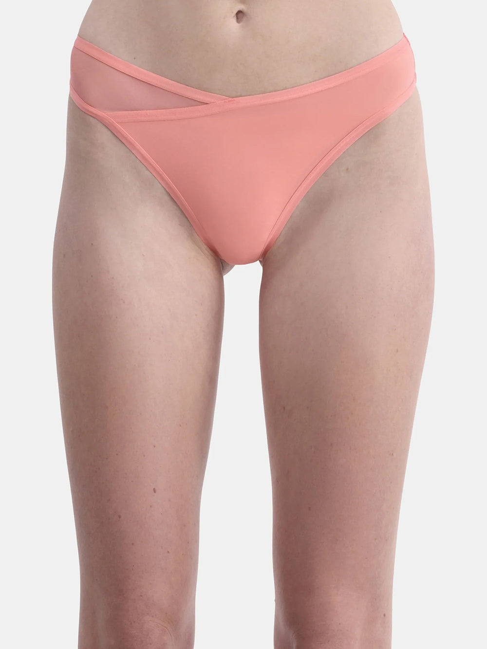 Pack of 4 Womens Micro Minimal Coverage Tag-Free Thong Panty