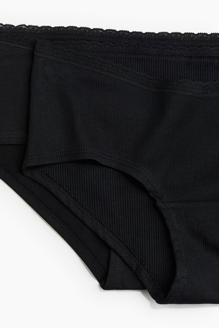 Ladies Mid Rise Cotton Hipster Brief Panty